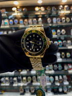 ROLEX GMT OYSTER PERPETUAL  BLACK 🖤 DIAL 💗 UNDER BUDGET