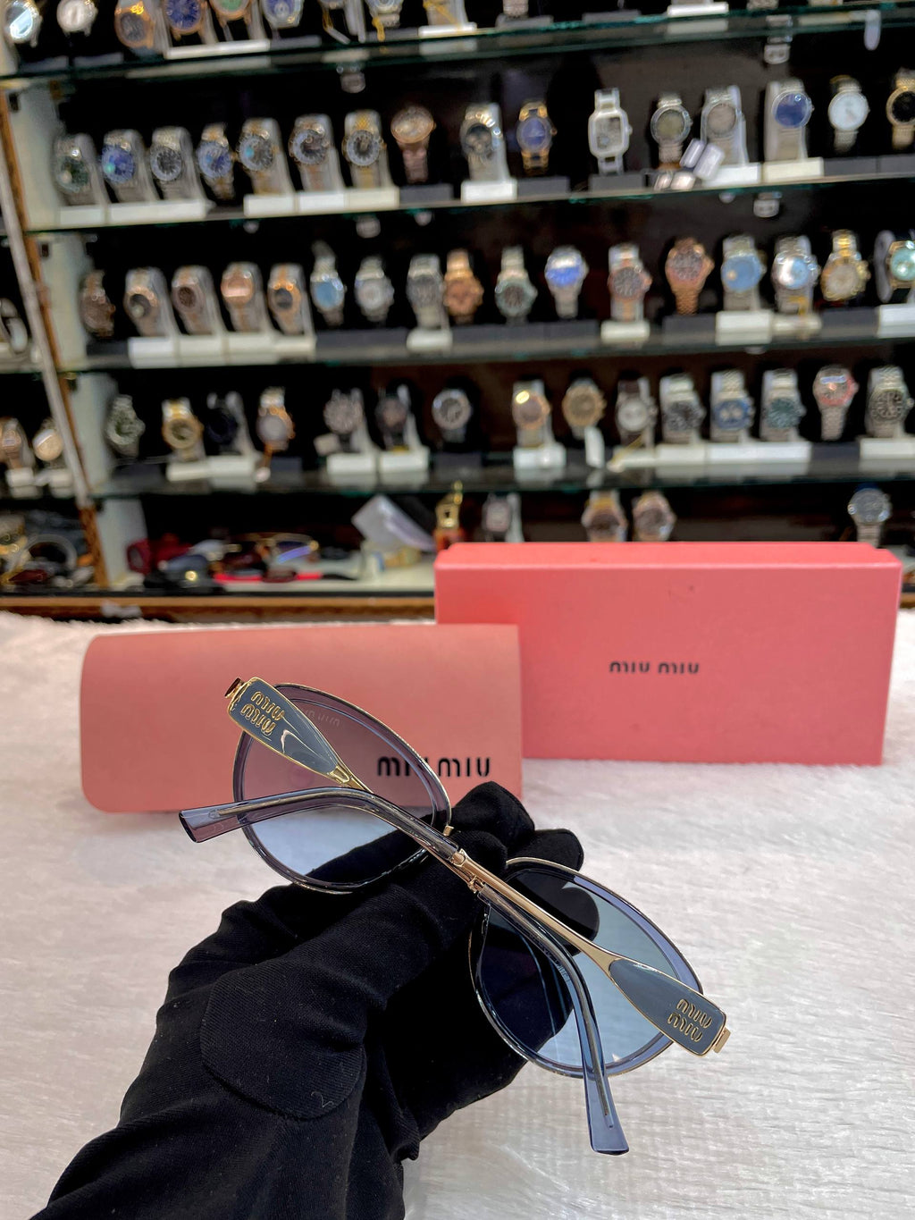 MIU MIU CHIC ROUND FRAME FOR GIRLS 🤩