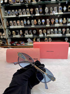 MIU MIU CHIC ROUND FRAME FOR GIRLS 🤩