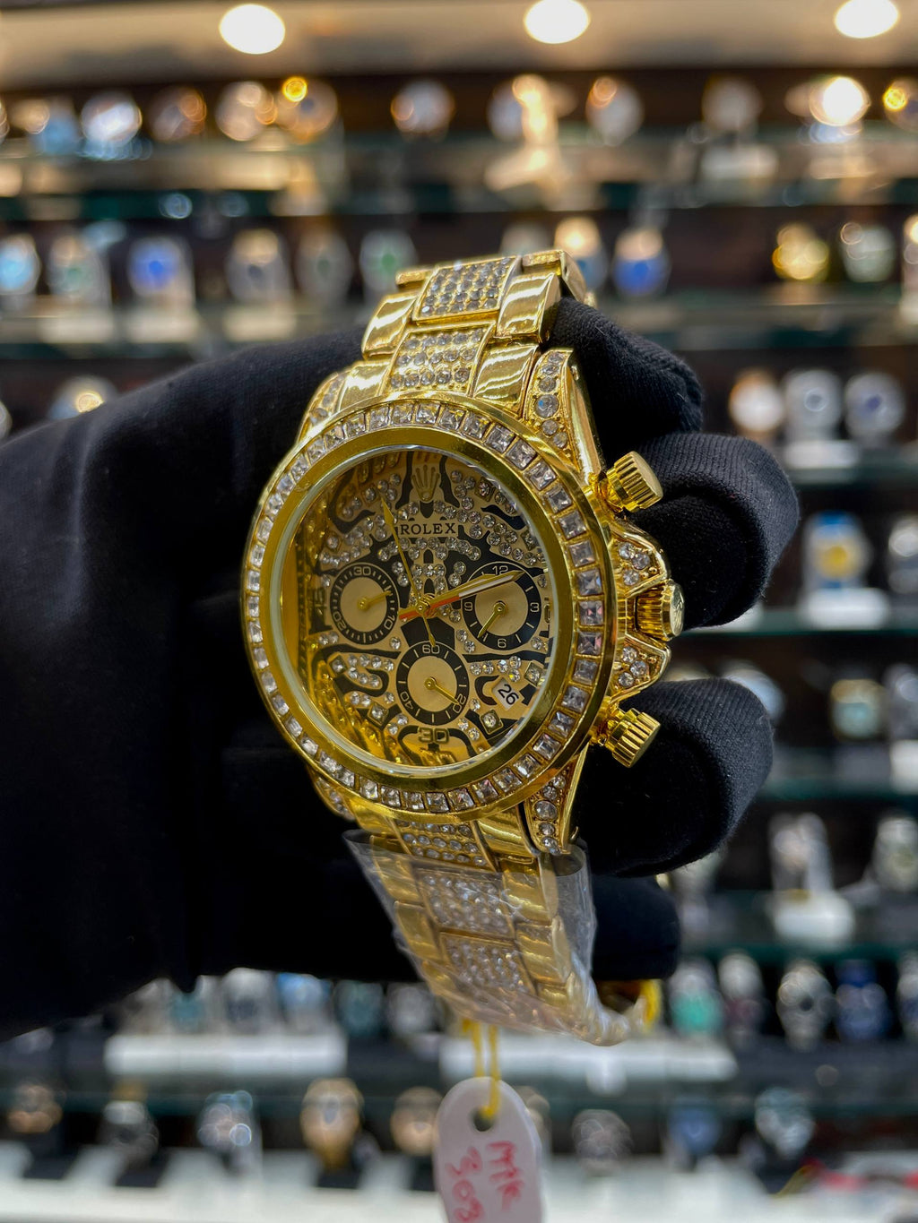ROLEX DAYTONA "EYE OF THE TIGER" DIAMOND BODY FOR MENS