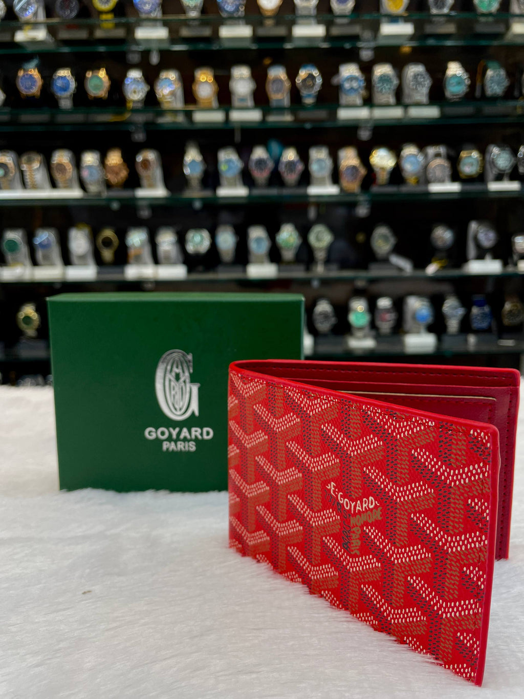 GOYARD WALLET 💳 FOR MENS MASTER PIECE RED ♥️