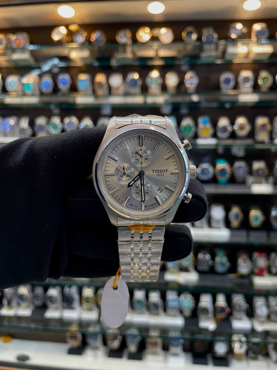 TISSOT GREY 🩶 DIAL IN BEST QUALITY FOR MENS