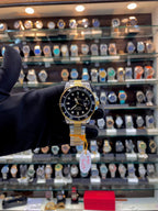 ROLEX OYSTER PERPETUAL DATE SUBMARINER DUAL TONE