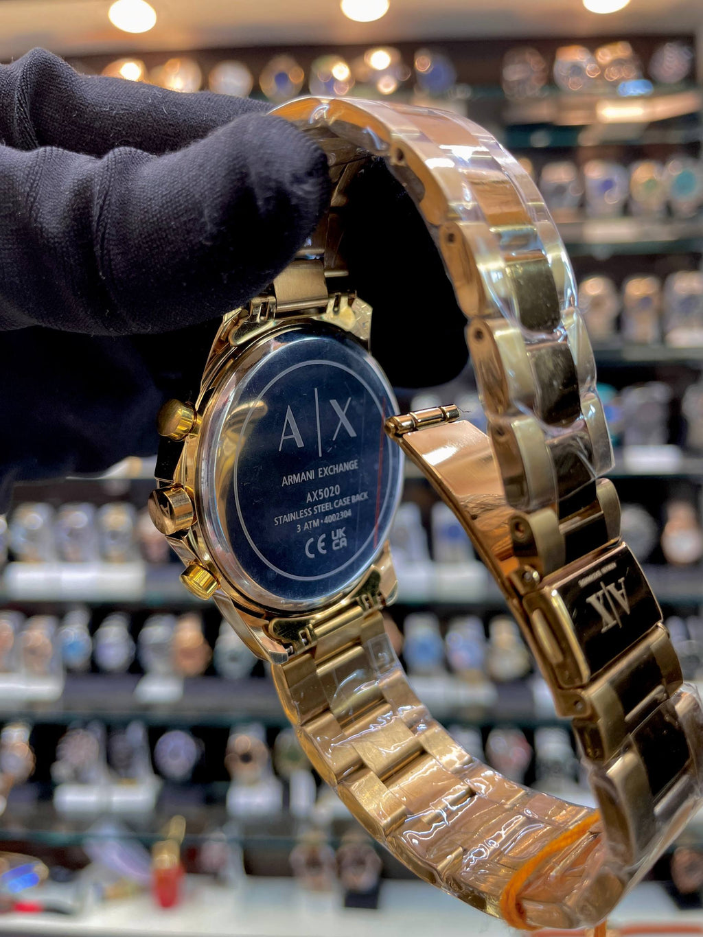 ARMANI EXCHANGE AX FULL GOLD 🥇 IN CHRONOGRAPH FOR MENS