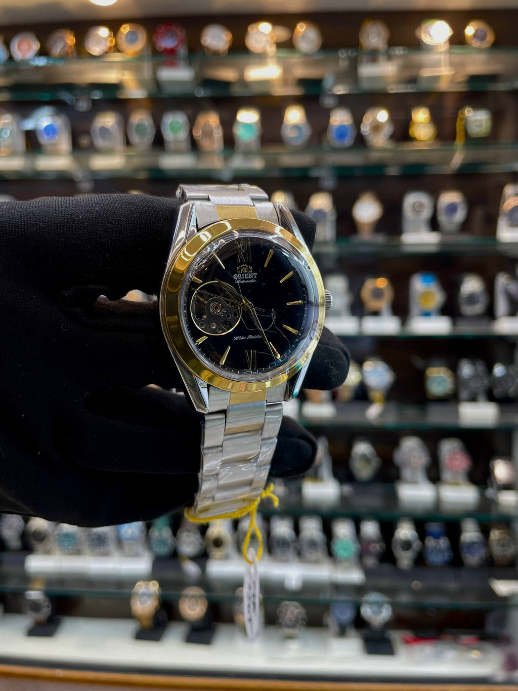 ORIENT TRANSPARENT NOW IN AUTOMATIC ⚙️ FOR MENS DUAL TONE