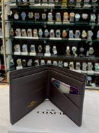 COACH COMPACT ID WALLET UNDER BUDGET FOR MENS