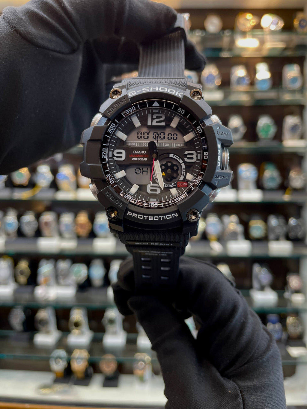 CASIO GSHOCK MASTER OF G MUD MASTER GG-1000-1A5 BLACK 🖤