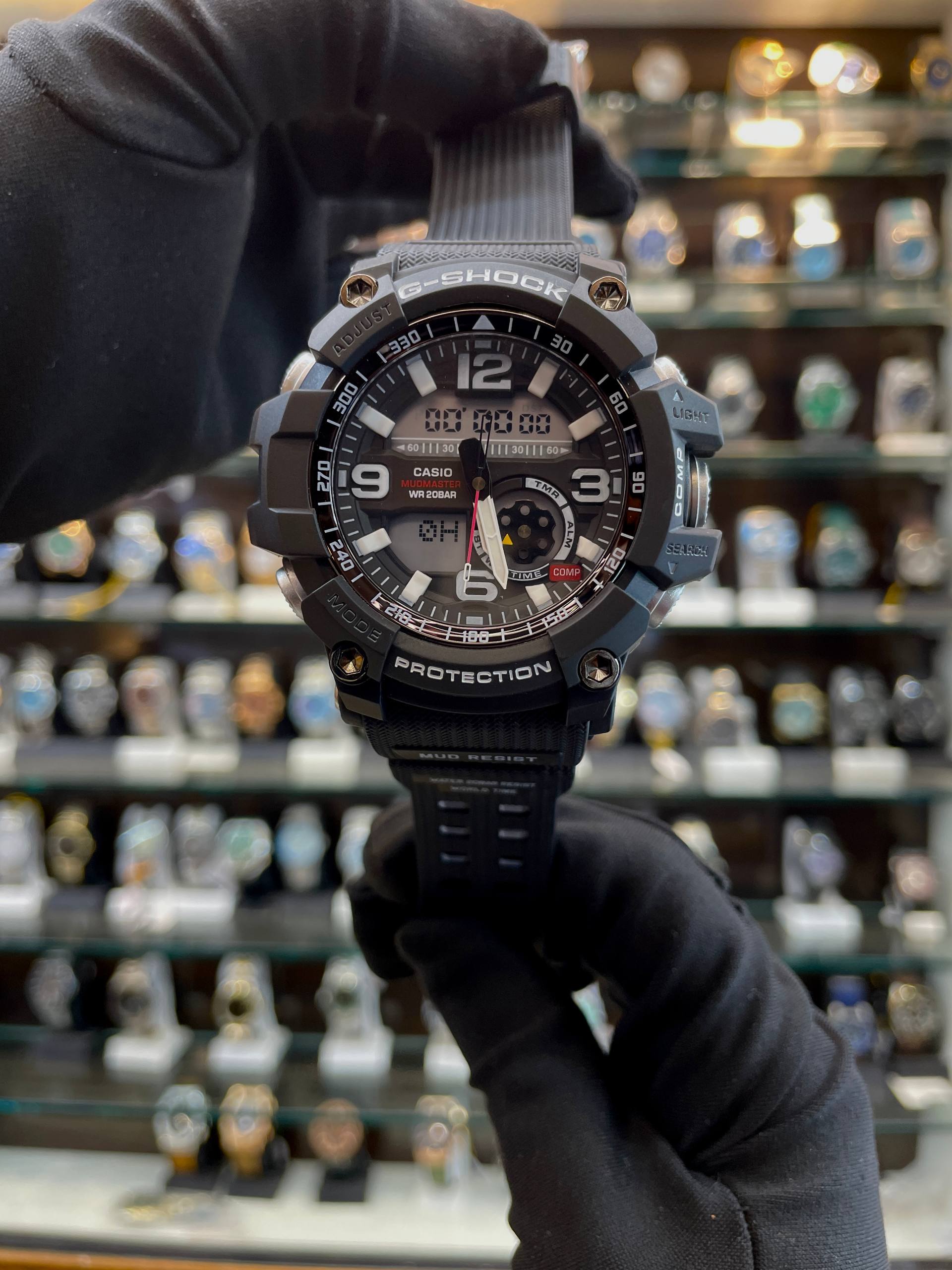 CASIO GSHOCK MASTER OF G MUD MASTER GG-1000-1A5 BLACK 🖤