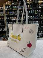 COACH CITY TOTE BAG WITH SKETCH PRINT IN MASTER PIECE 🤩