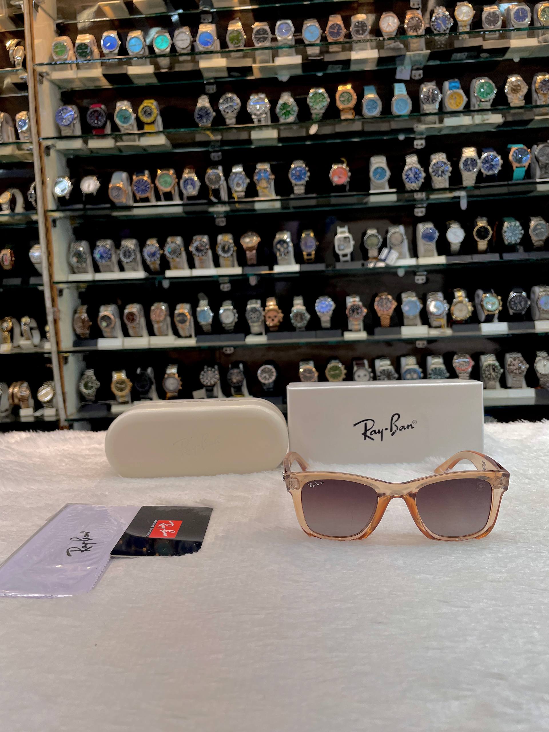 RAYBAN WAYFARER NEW SHAPE FOR MENS ORANGE 🧡