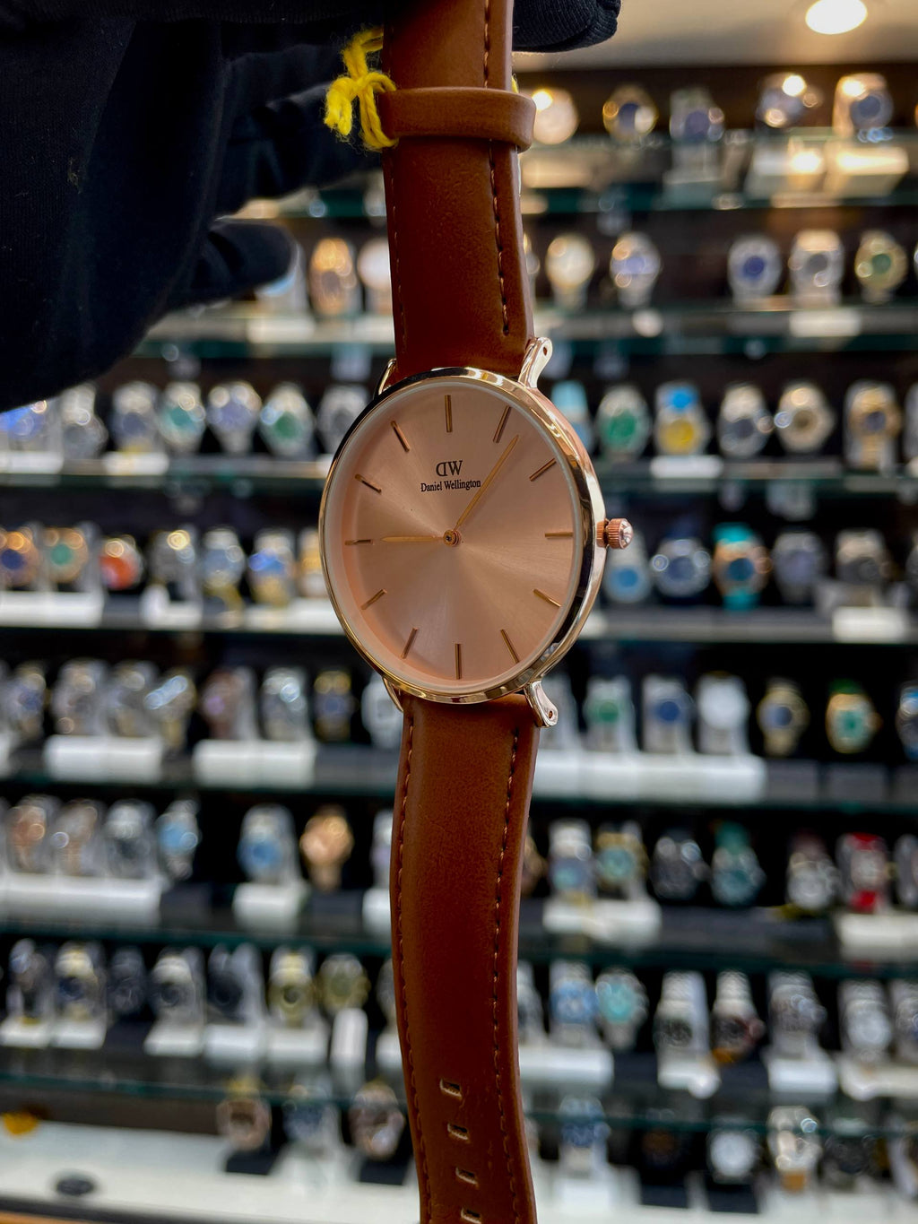 DANIEL WELLINGTON (DW) FOR MENS 🤩 IN LEATHER BROWN 🤎