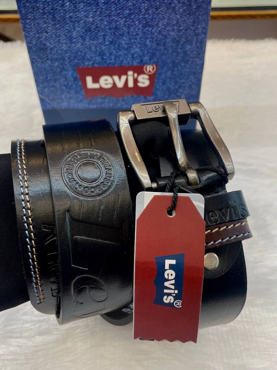 LEVIS BELT FOR MENS MASTER PIECE BLACK 🖤