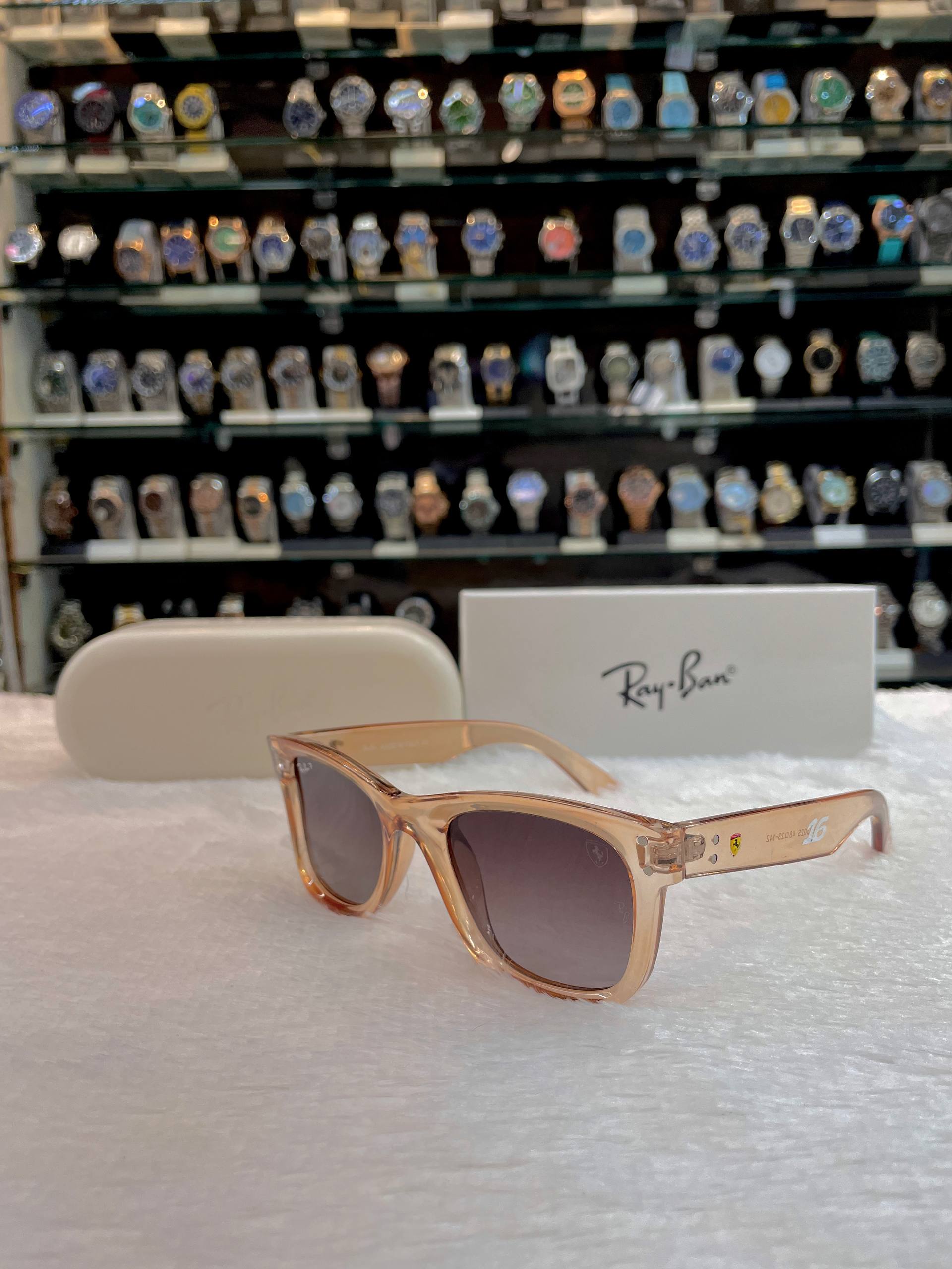 RAYBAN WAYFARER NEW SHAPE FOR MENS ORANGE 🧡