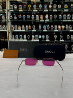 GUCCI PINK 🩷 LENS GLASSES FOR MENS