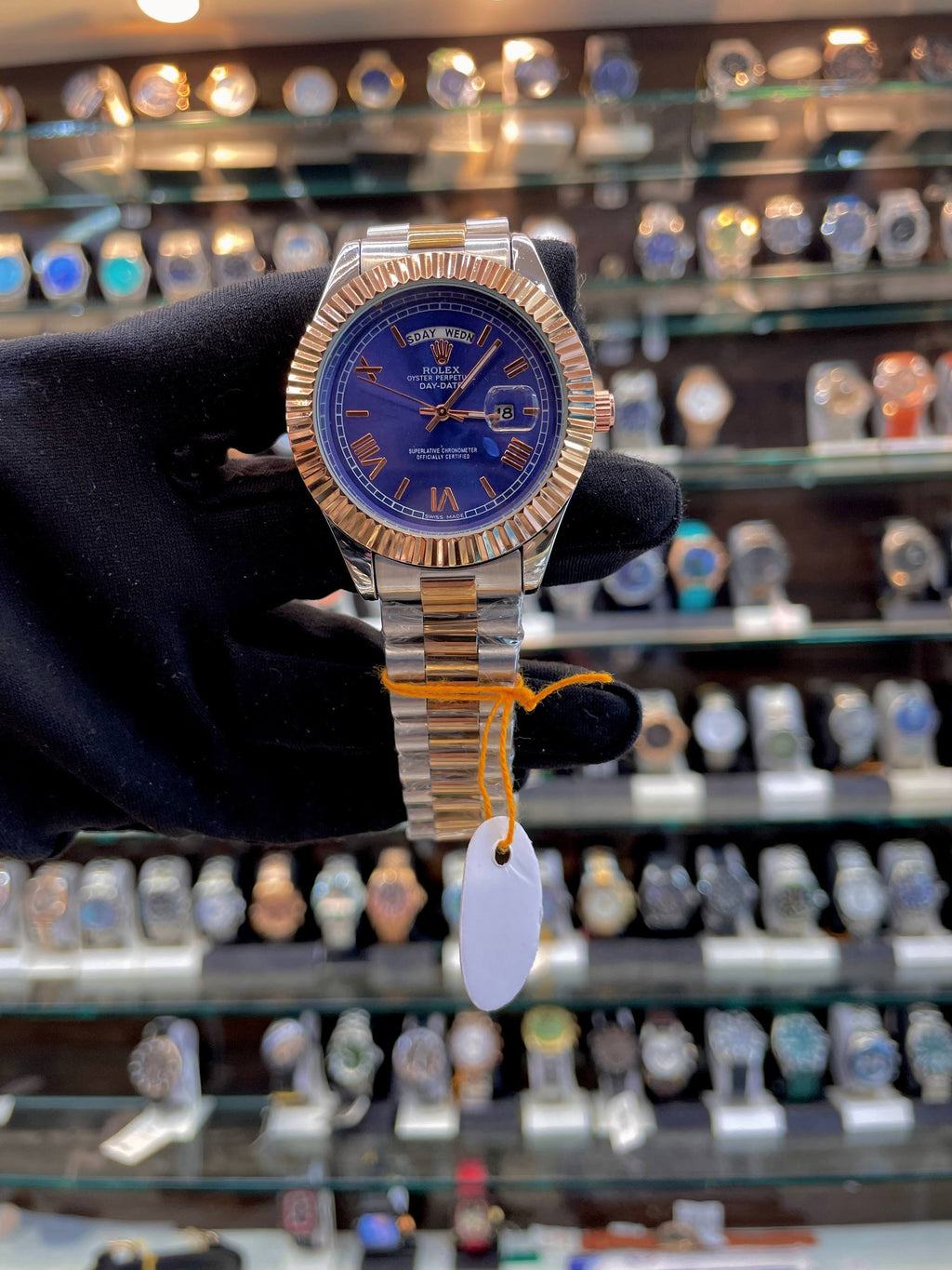 ROLEX DAY-DATE IN DUAL TONE FOR MENS