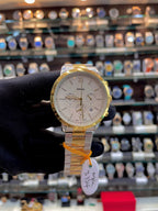 FOSSIL NOW IN CHRONO FOR MENS CASUAL WEAR IN CHAIN ⛓️ DUAL TONE