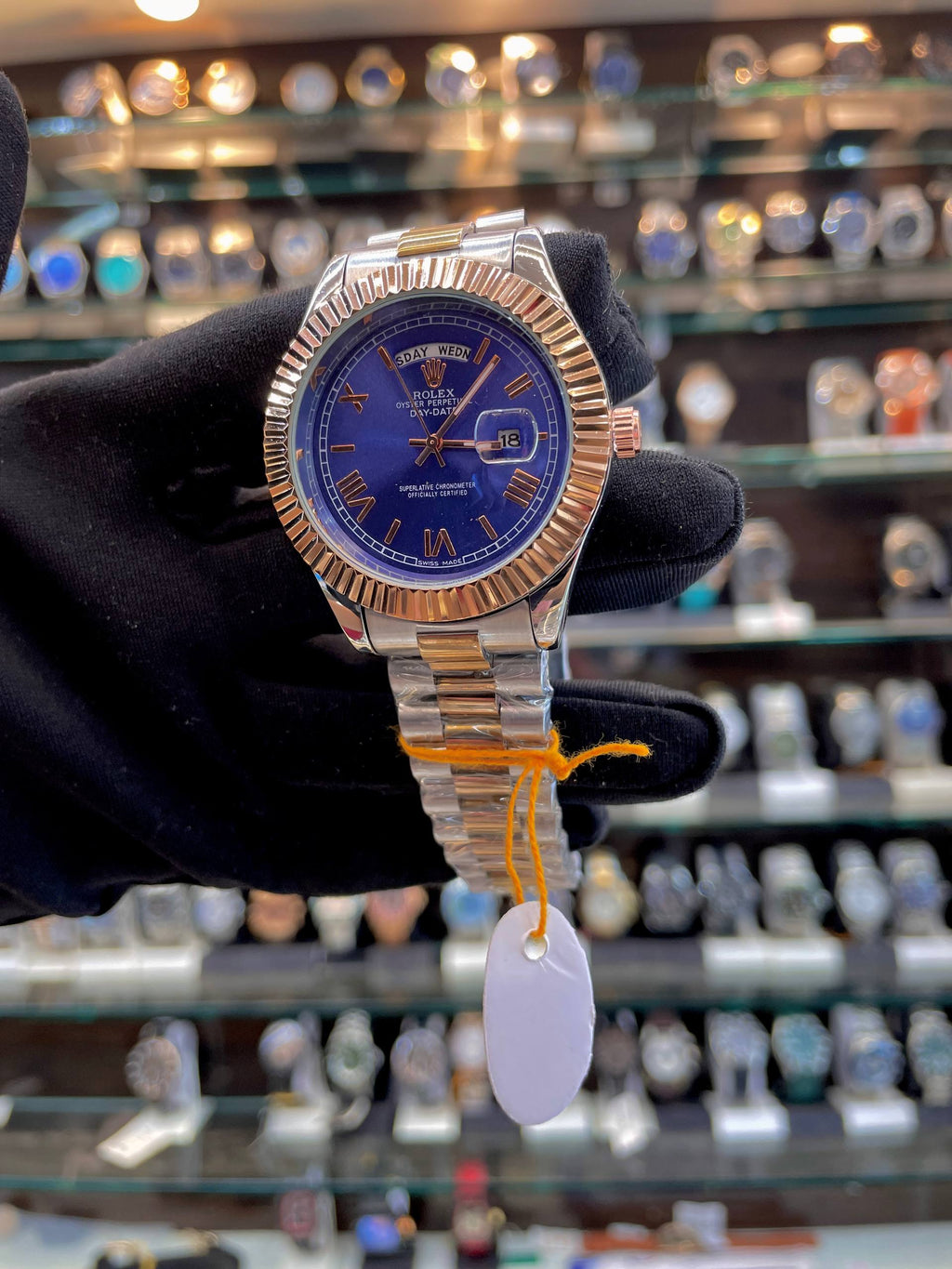 ROLEX DAY-DATE IN DUAL TONE FOR MENS
