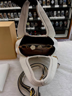 COACH LANA SHOULDER BAG 23 IN WHITE 🤍 LEATHER