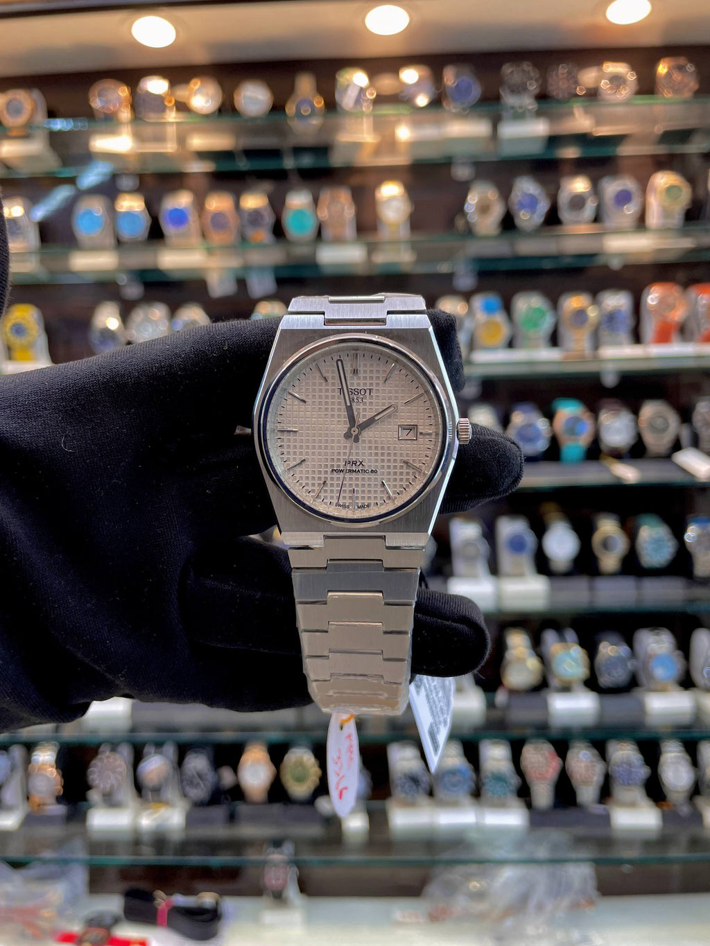 TISSOT PRX MASTER PIECE POWERMATIC 80 WHITE 🤍