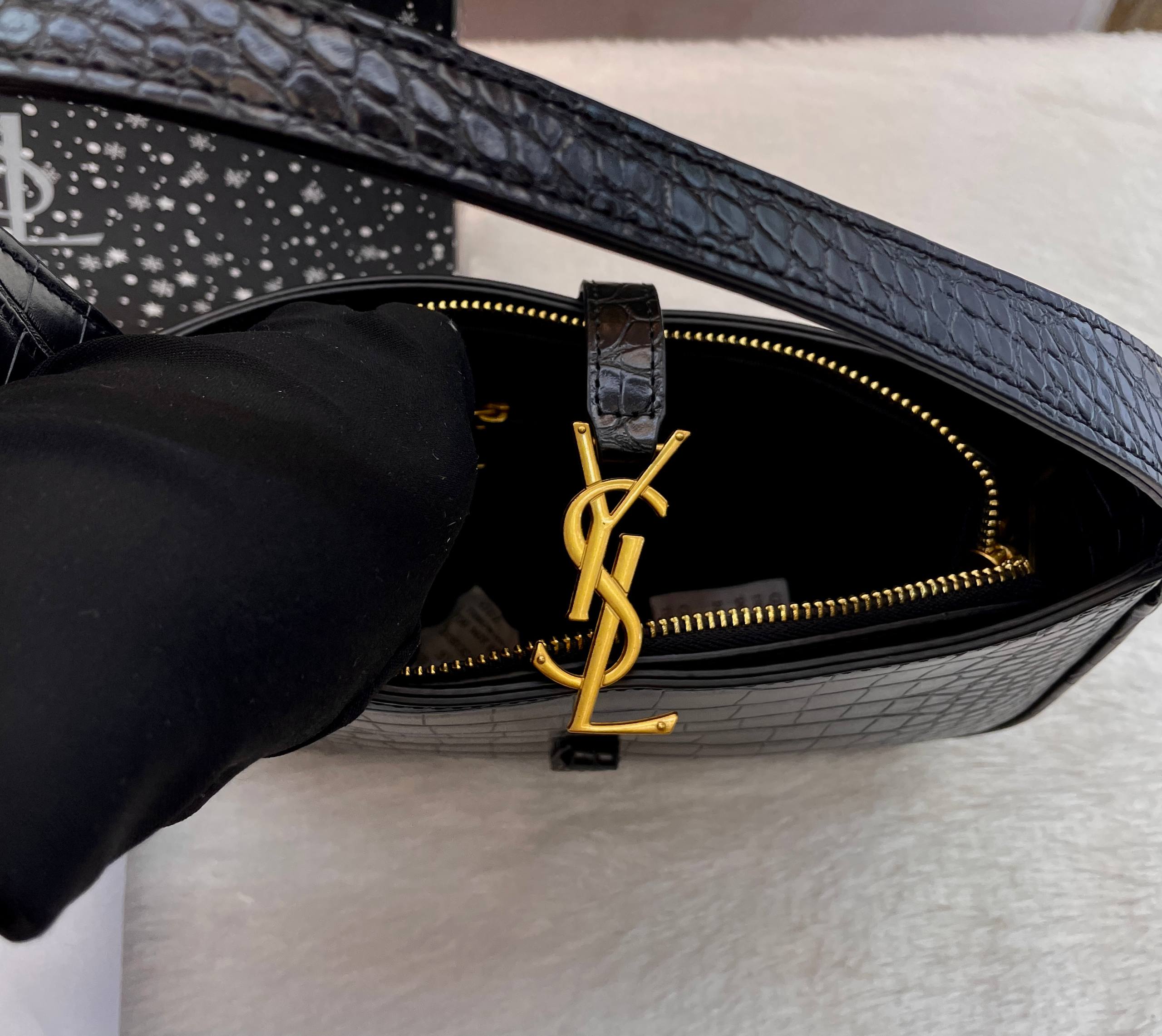 YSL SAINT LAURENT LE 5 À 7 BAG IN BLACK 🤩 HEAVY QUALITY 💯