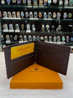 LOUIS VUITTON X NIGO MULTIPLE WALLET PREMIUM LEATHER FOR MENS