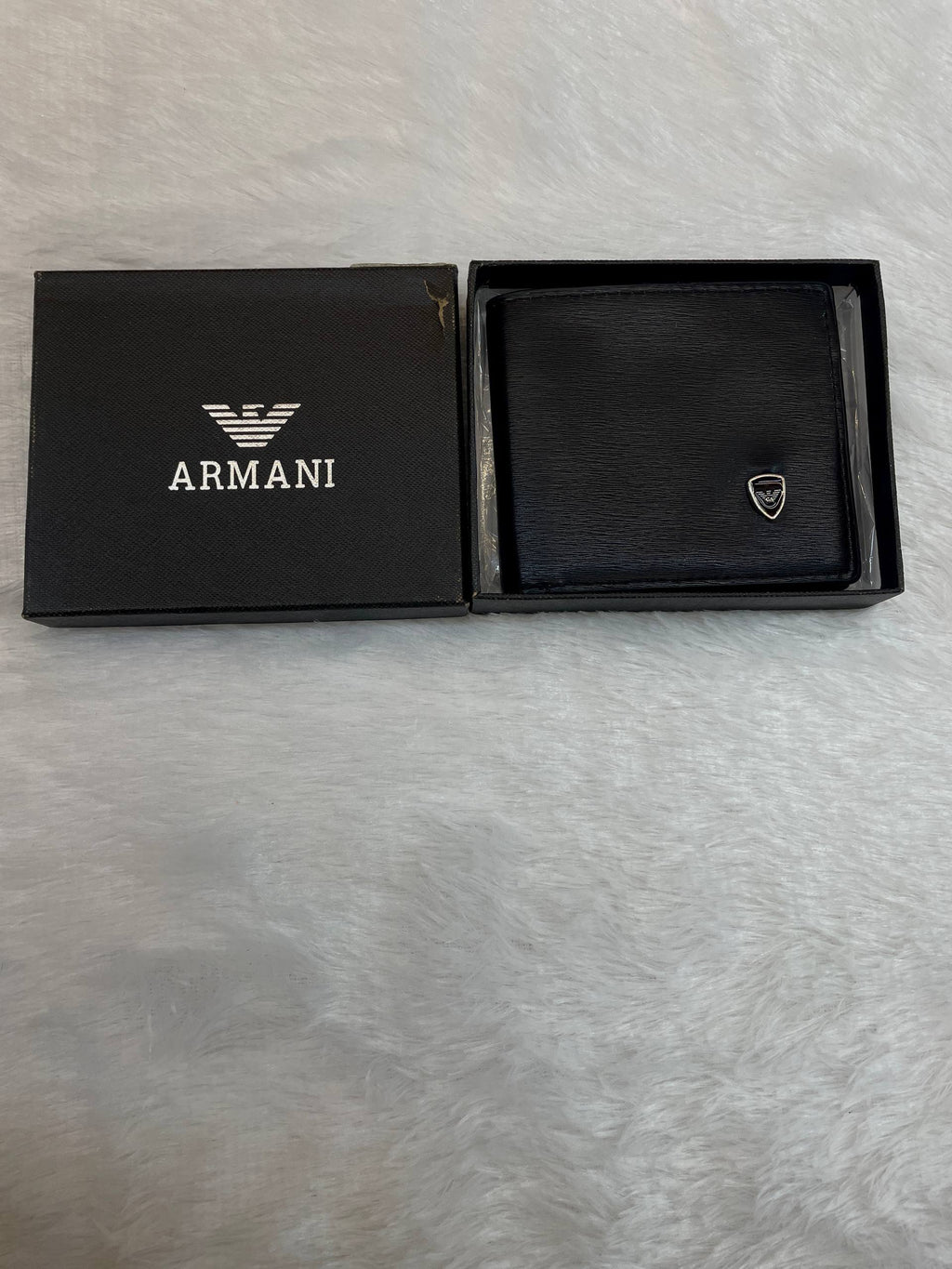 GIORGIO ARMANI UNDER BUDGET WALLET FOR MENS BLACK 🖤