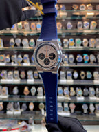 TISSOT PRX NOW IN CHRONOGRAPH SILICON BLUE 💙