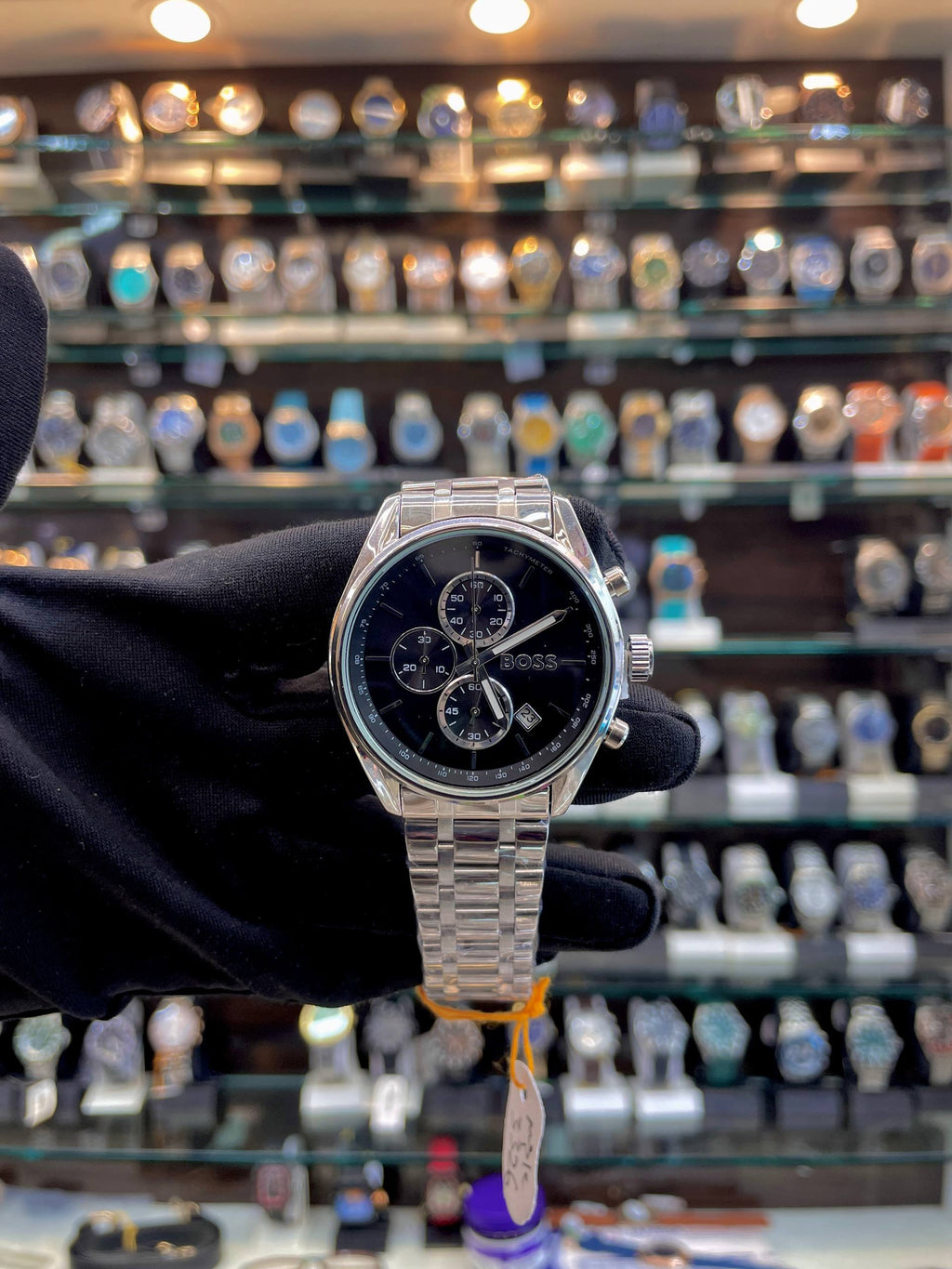 BOSS CHRONOGRAPH FOR MENS BLACK 🖤 DIAL