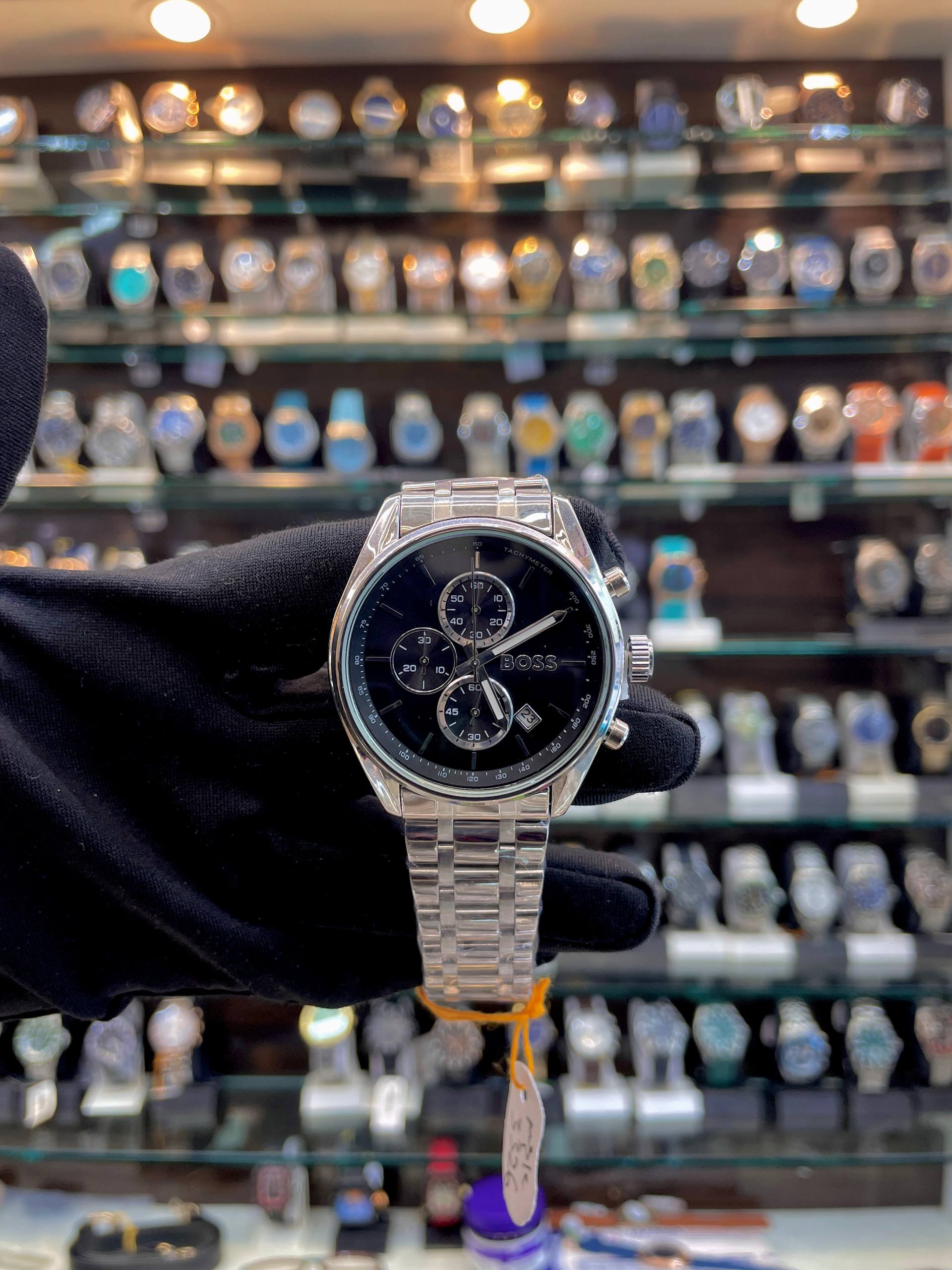 BOSS CHRONOGRAPH FOR MENS BLACK 🖤 DIAL