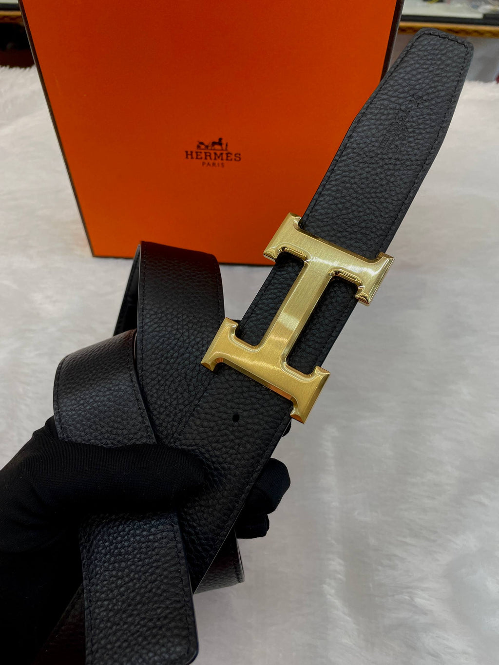 HERMES CONSTANCE BELT CROCODILE LEATHER FOR MENS IN HEAVY QUALITY 💯
