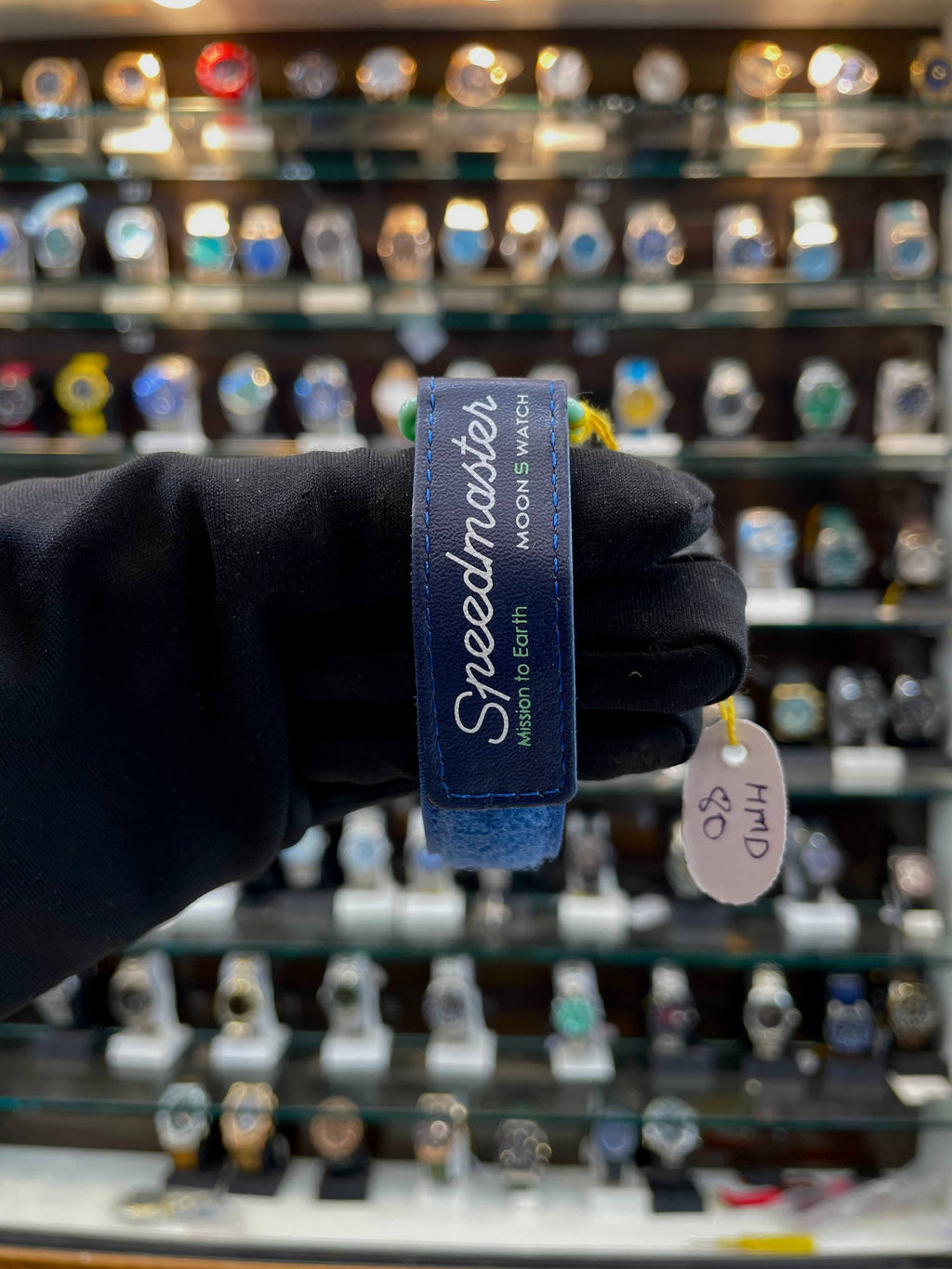 SWATCH x OMEGA Speedmaster MoonSwatch "MISSION ON EARTH" WATCH BLUE 💙