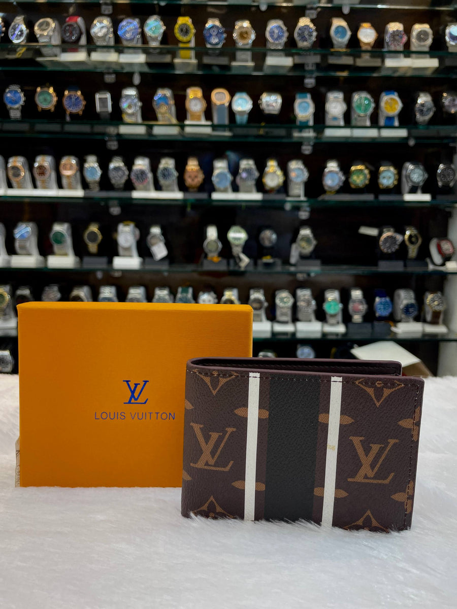 LOUIS VUITTON (LV) ICONIC MONOGRAM CANVAS WALLET FOR MENS BROWN 🤎 LV PRINT