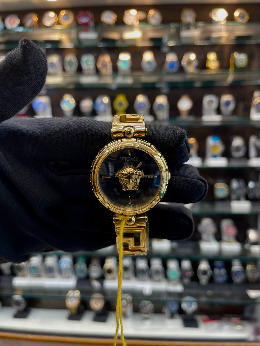 VERSACE MEDUSA JEWEL IN MASTER PIECE FOR GIRLS 🤩  BLACK 🖤