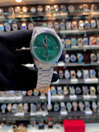 EMPORIO ARMANI CHRONOGRAPH FOR MENS GREEN 💚 DIAL 💝