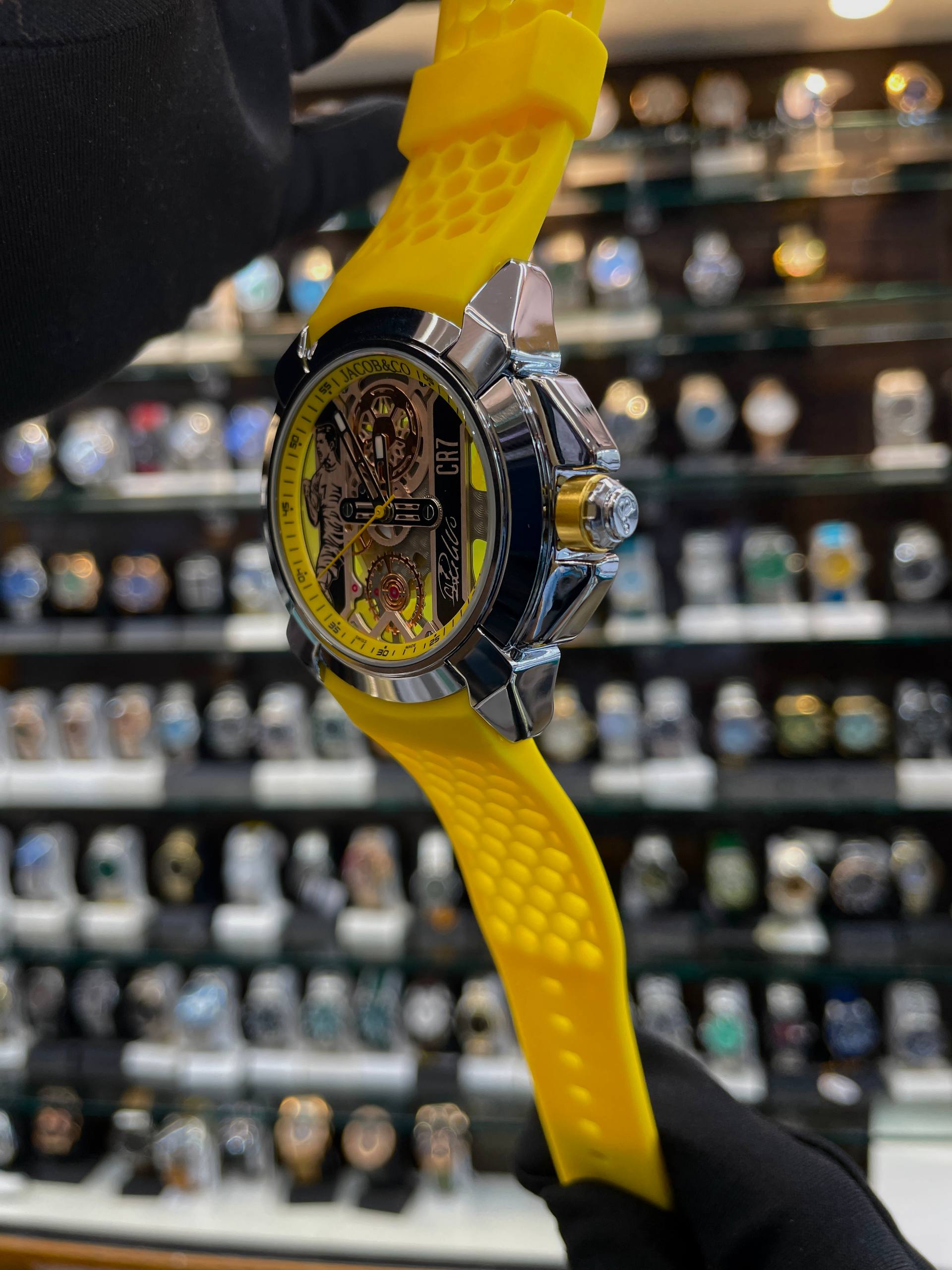 JACOB & CO CR7  UNDER BUDGET FOR MENS QUARTZ