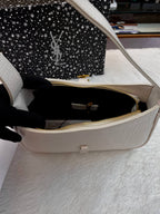 YSL SAINT LAURENT LE 5 À 7 BAG IN WHITE 🤍 🤩 HEAVY QUALITY 💯