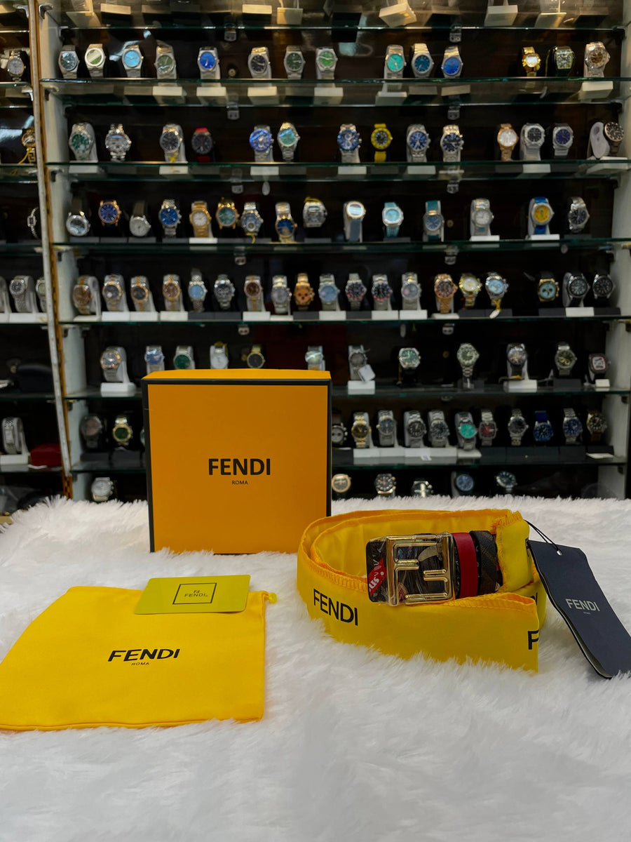 FENDI BELT FEATURING A UNIQUE "FOOD-THEMED" IN MASTER PIECE 🤩
