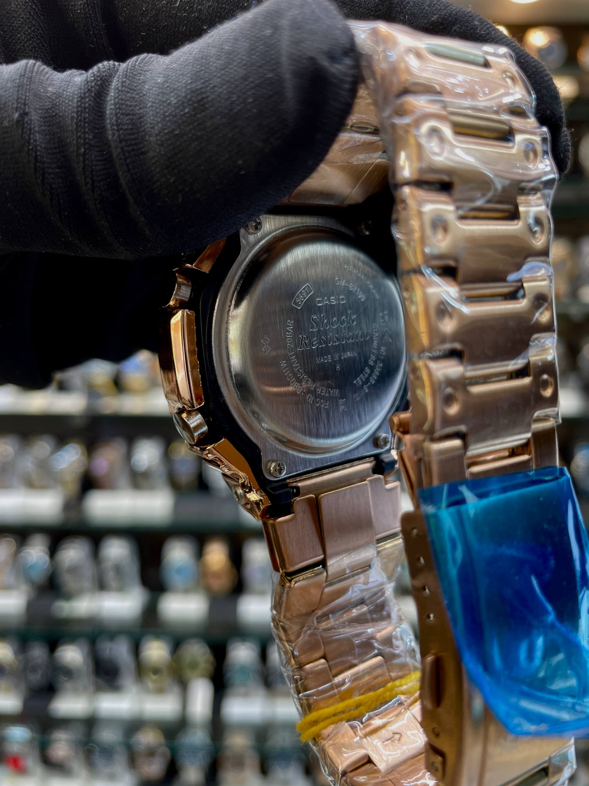 GSHOCK CASIO WR20-BAR RESTOCK IN CHAIN BRONZE 🥉 BODY BRONZE 🥉 STAINLESS BODY
