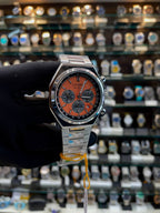 CITIZEN ECO-DRIVE TITANIUM FOR MENS ORANGE 🧡