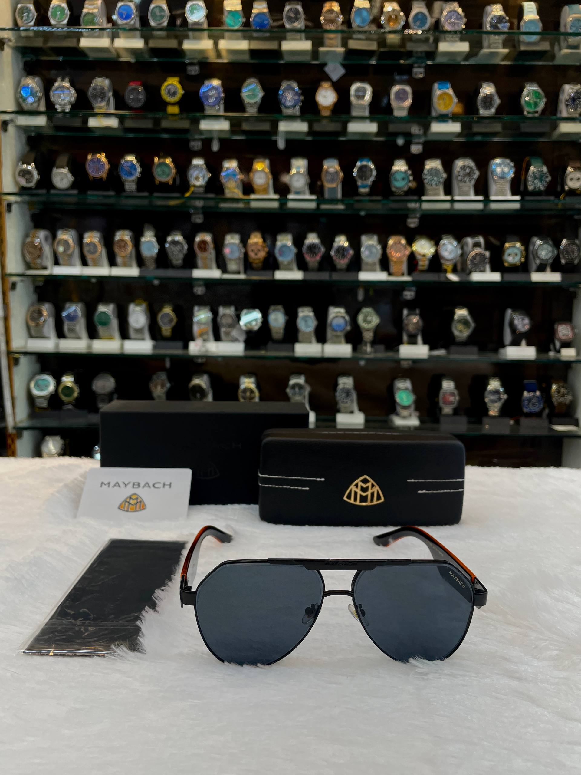 MAYBACH THE KING III SUNGLASSES 🕶️ UNDER BUDGET ORANGE 🧡