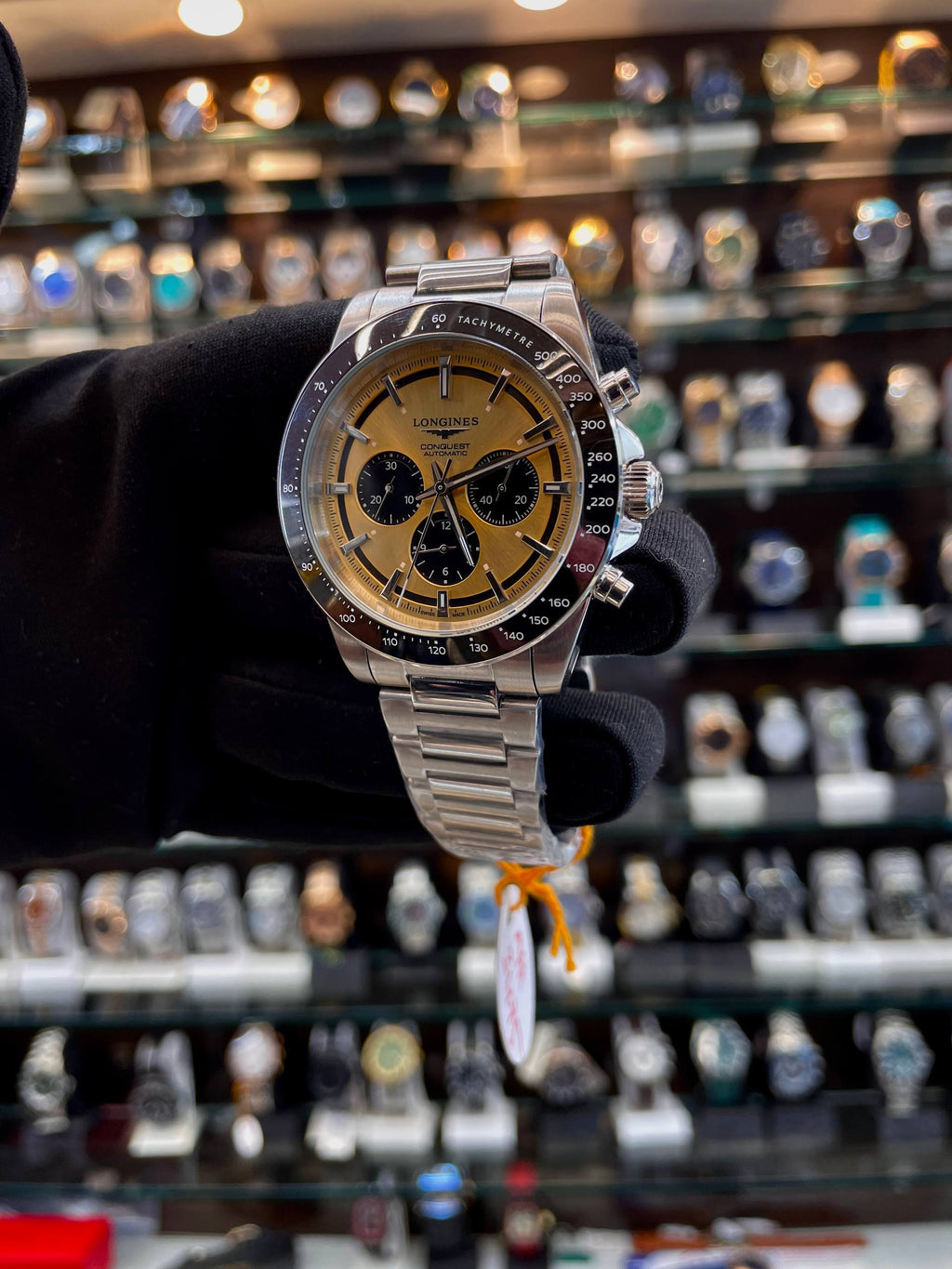 LONGINES CONQUEST CHRONOGRAPH NOW IN MASTER PIECE 🔥 CHAIN ⛓️