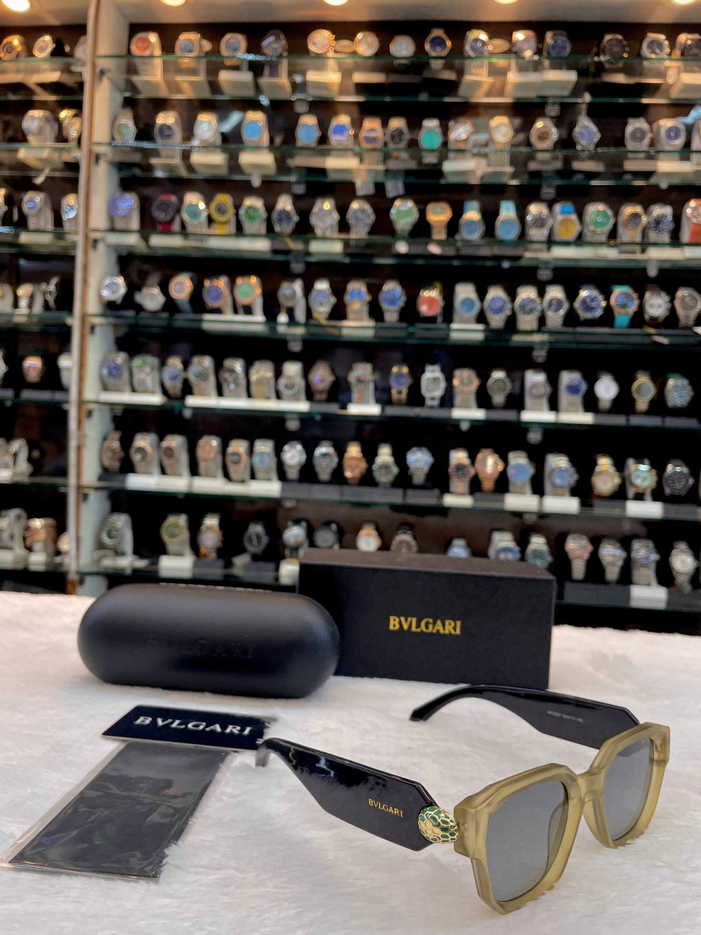 BVLGARI SERPENTINE BV40033I SUNGLASSES FOR GIRLS GREEN 💚