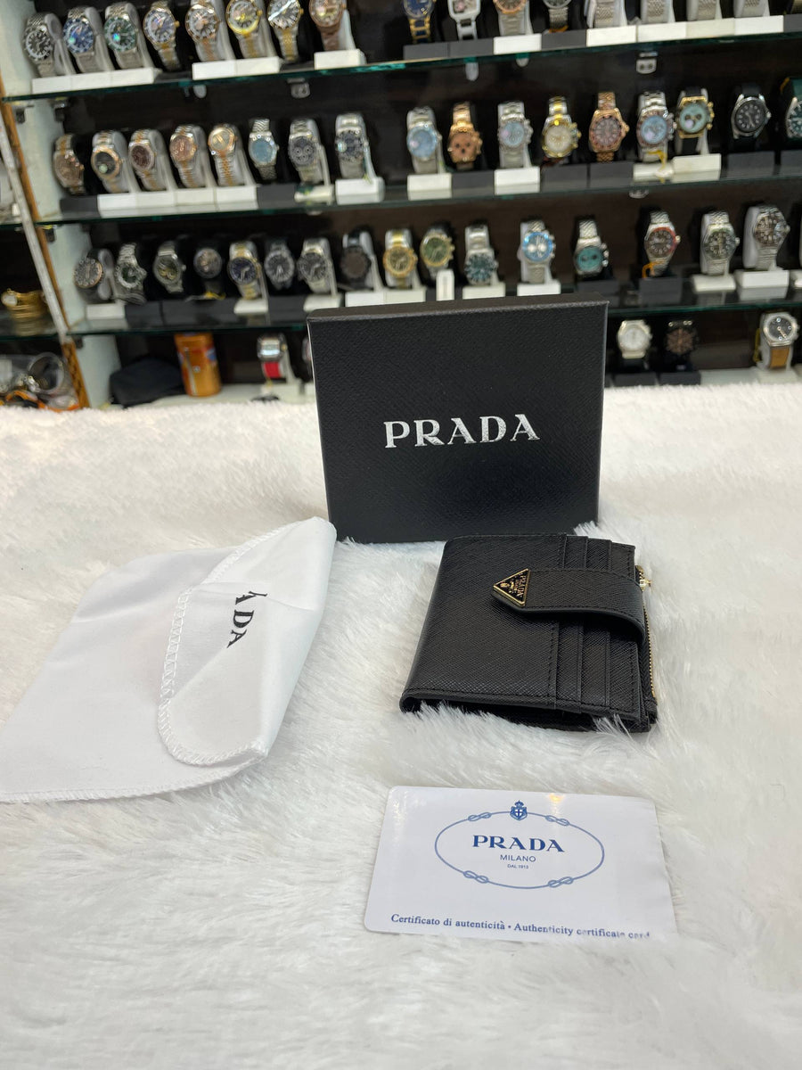 PRADA SAFFIANO LEATHER CARD HOLDER IN PREMIUM QUALITY 💯