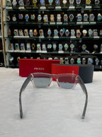 PRADA MEN'S SQUARE SUNGLASSES IN HEAVY QUALITY 💯 TRANSPARENT