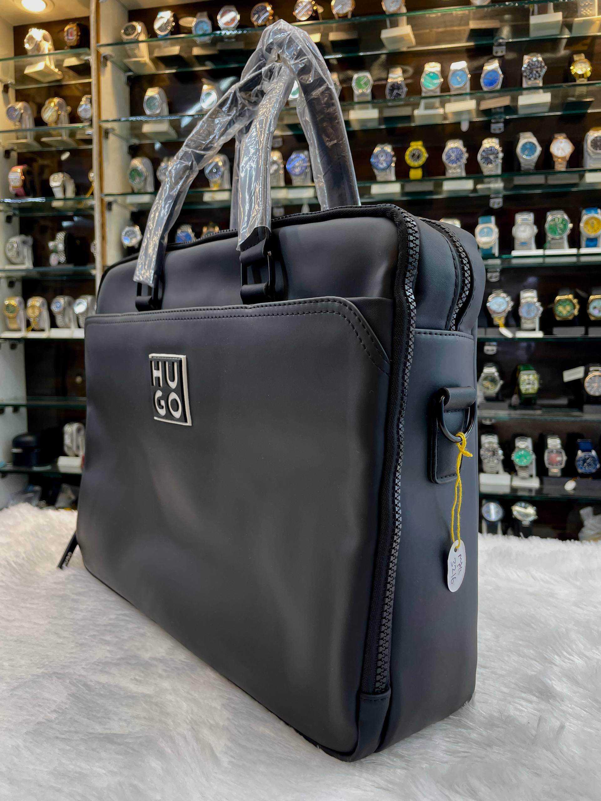 HUGO BOSS LAPTOP BRIEFCASE 💼 FOR MENS IN MASTER PIECE 🤩