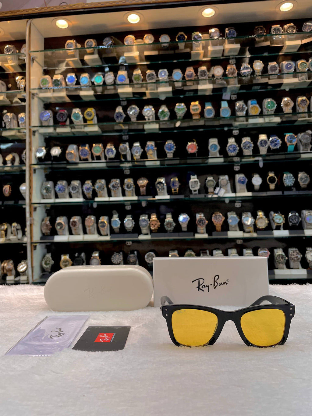 RAYBAN WAYFARER NEW SHAPE FOR MENS YELLOW 💛