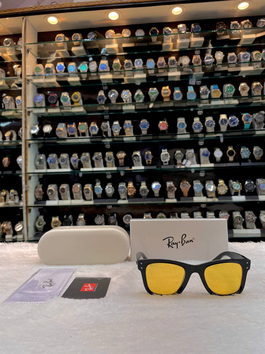RAYBAN WAYFARER NEW SHAPE FOR MENS YELLOW 💛