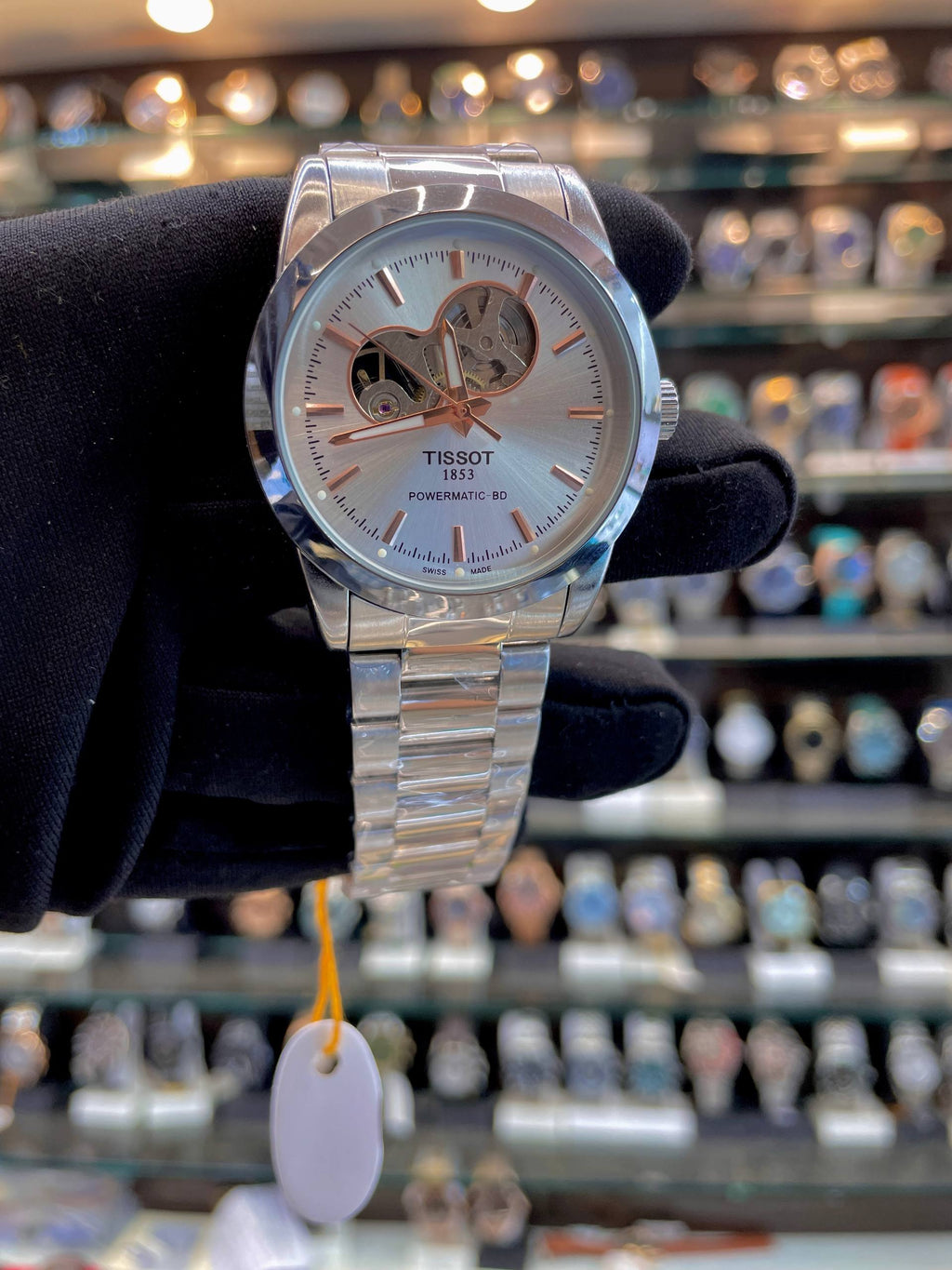 TISSOT POWERMATIC 80 NOW IN AUTOMATIC ⚙️ WHITE 🤍