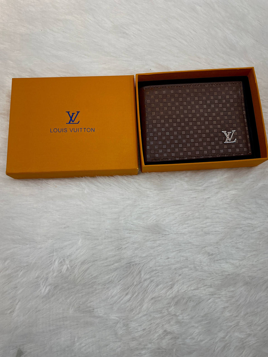 LOUIS VUITTON (LV) BI-FOLD WALLET  CHECKERBOARD PATTERN