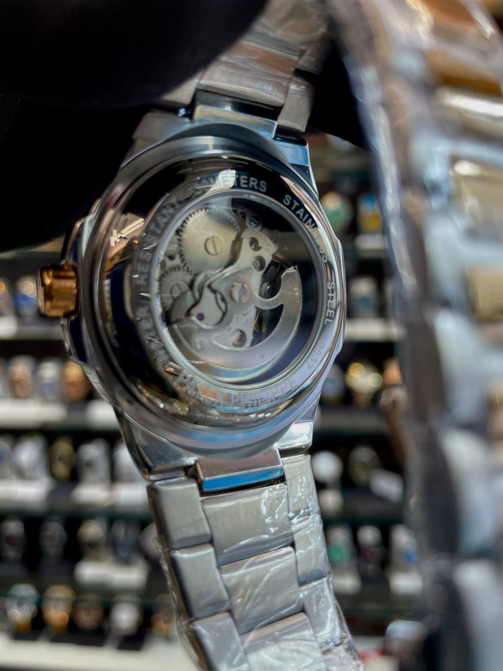 PATEK PHILLIPE AUTOMATIC NOW IN TRANSPARENT DIAL 💗